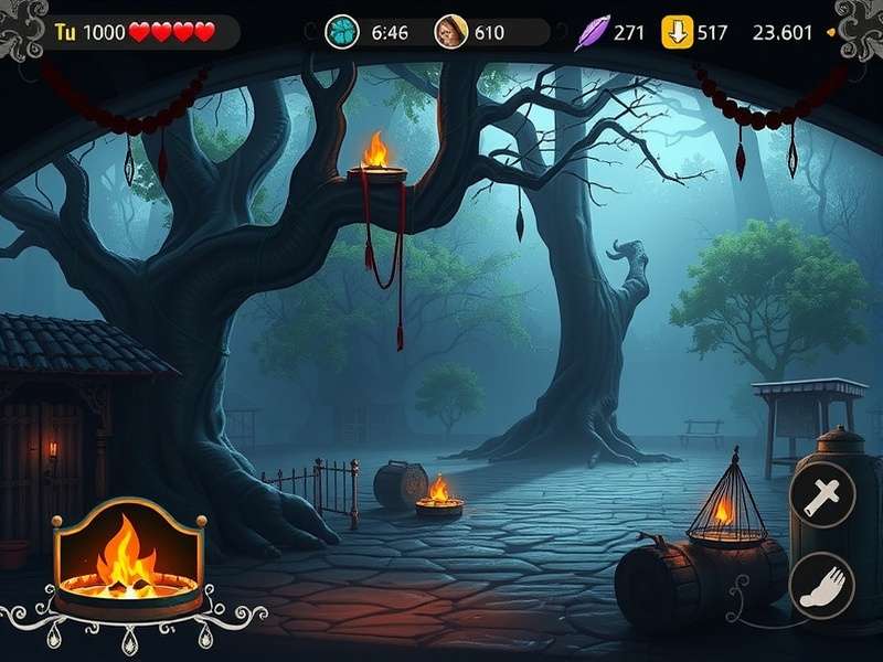 Indian folklore spirits in Spectral Village Escape